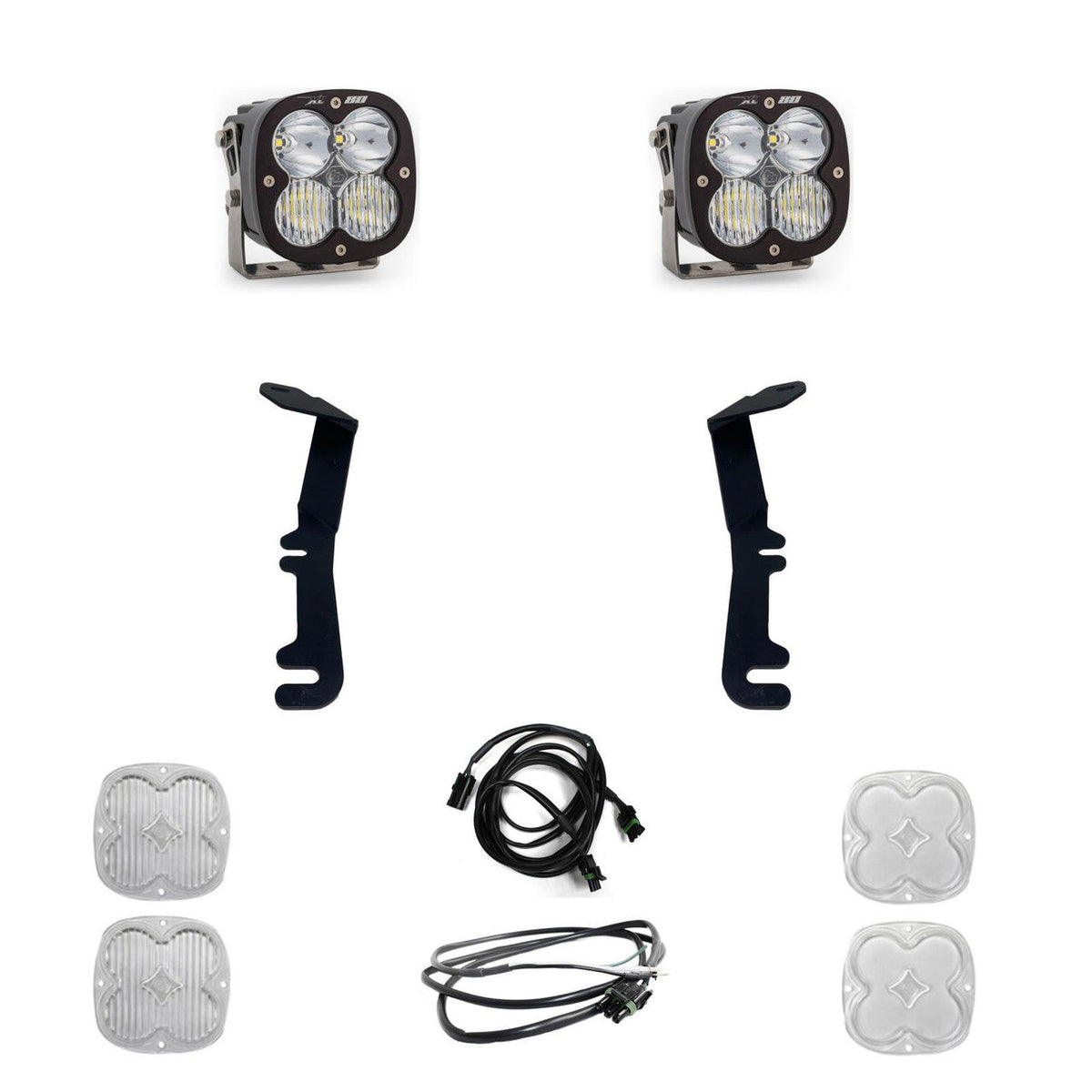 RAM XL80 A-Pillar Light Kit - RAM 2019-24 1500 Rebel; 2021-24 1500 TRX