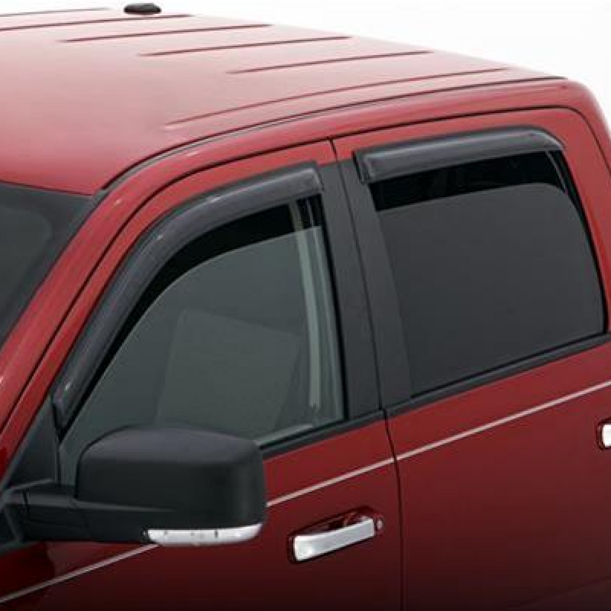 Weather Shields, Smoked suits Nissan TITAN XD (16-24) by AVS