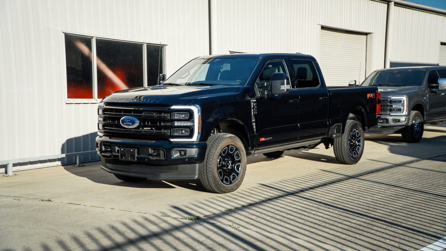 SOLD 2025 FORD F 350 Platinum FX4 Pack Antimatter Blue
