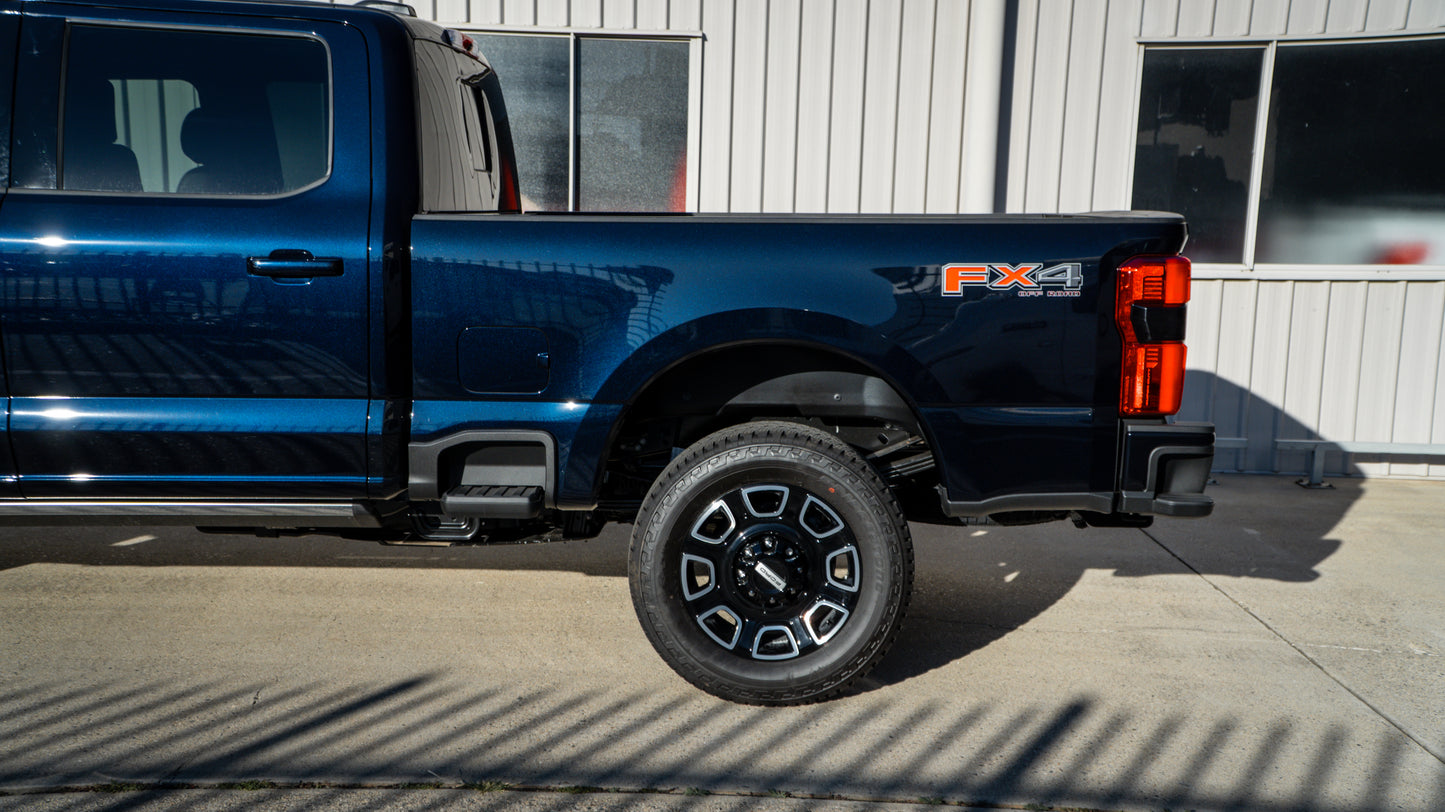 SOLD 2025 FORD F 350 Platinum FX4 Pack Antimatter Blue