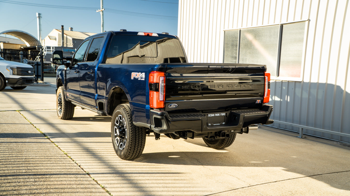 SOLD 2025 FORD F 350 Platinum FX4 Pack Antimatter Blue