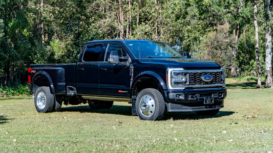 SOLD 2025 FORD F-450 Platinum FX4 Dually (BLACK)