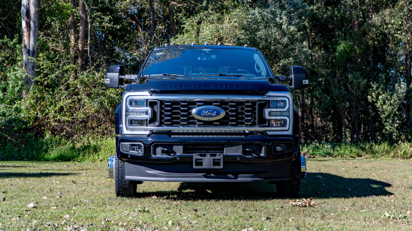SOLD 2025 FORD F-450 Platinum FX4 Dually (BLACK)
