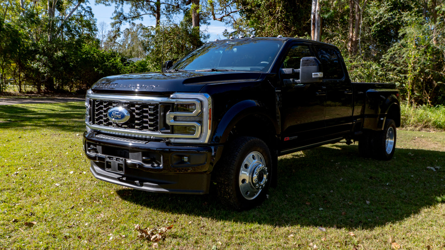 SOLD 2025 FORD F-450 Platinum FX4 Dually (BLACK)