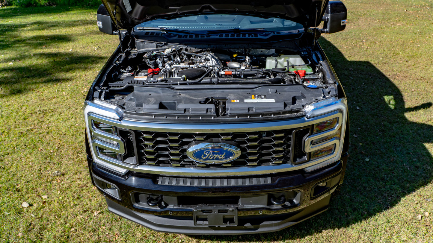 SOLD 2025 FORD F-450 Platinum FX4 Dually (BLACK)