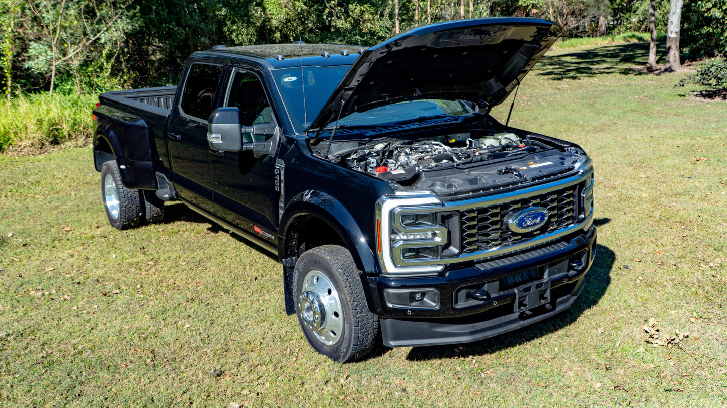 SOLD 2025 FORD F-450 Platinum FX4 Dually (BLACK)
