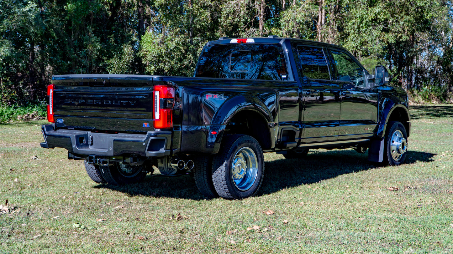 SOLD 2025 FORD F-450 Platinum FX4 Dually (BLACK)