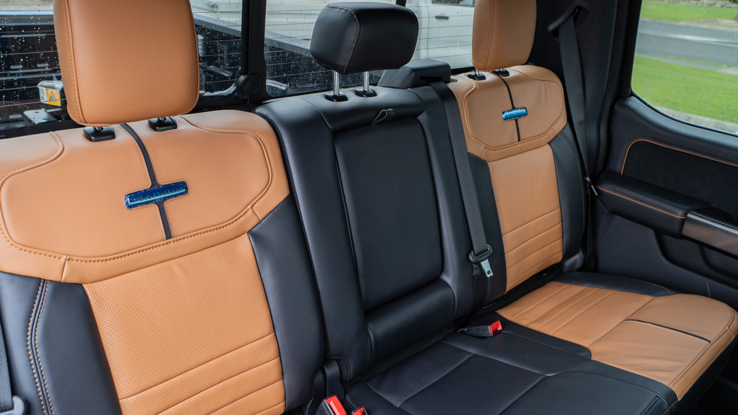 SOLD 2024 FORD F-450 Platinum Dually (BLACK & CARMELO INTERIOR)