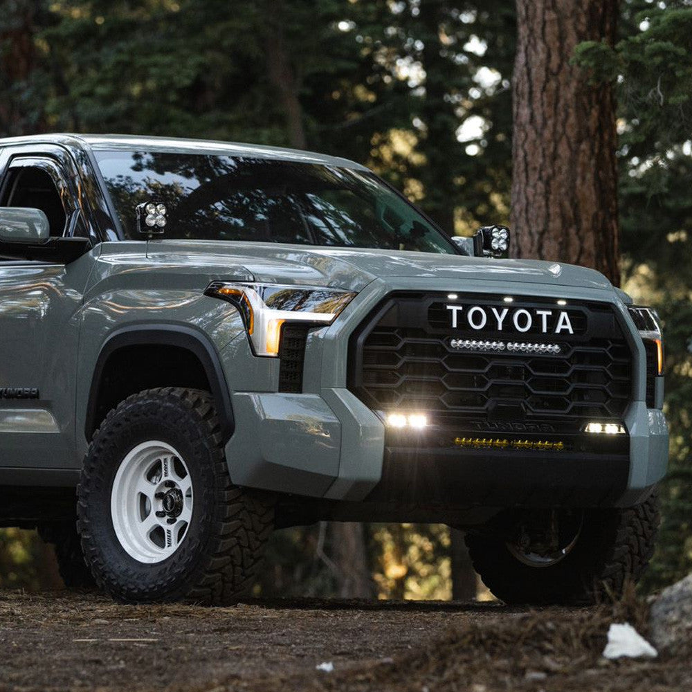 Toyota S2 SAE OEM Fog Light Replacement Kit - Toyota 2022-On Tundra-Clear