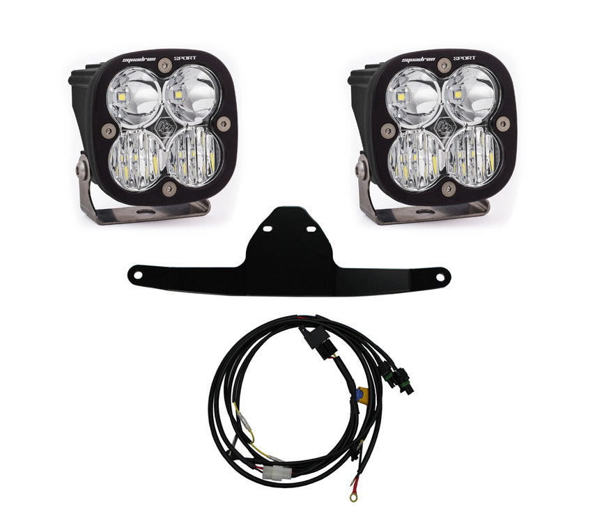 Honda Squadron Sport Frame Mount Light Kit - Honda 2016-20 Africa Twin