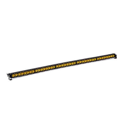 S8 Straight LED Light Bar - 50 inch-amber-wide corner