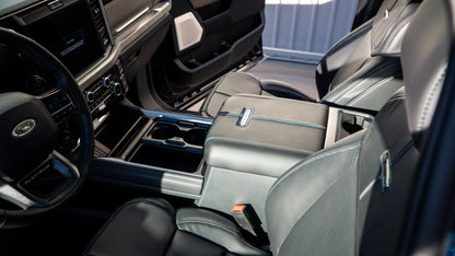 SOLD 2025 FORD F 350 Platinum FX4 Pack Antimatter Blue