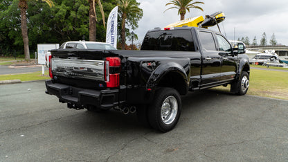 SOLD 2024 FORD F-450 Platinum Dually (BLACK & CARMELO INTERIOR)