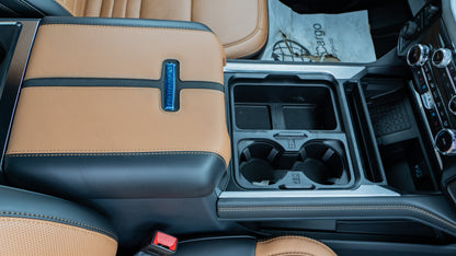 SOLD 2024 FORD F-450 Platinum Dually (BLACK & CARMELO INTERIOR)