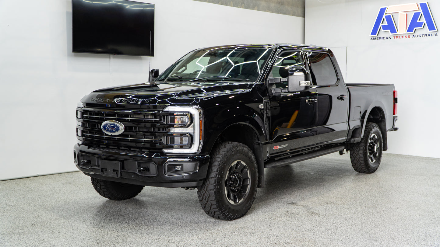 2025 FORD F 350 Platinum - TREMOR Pack Agate Black Metallic