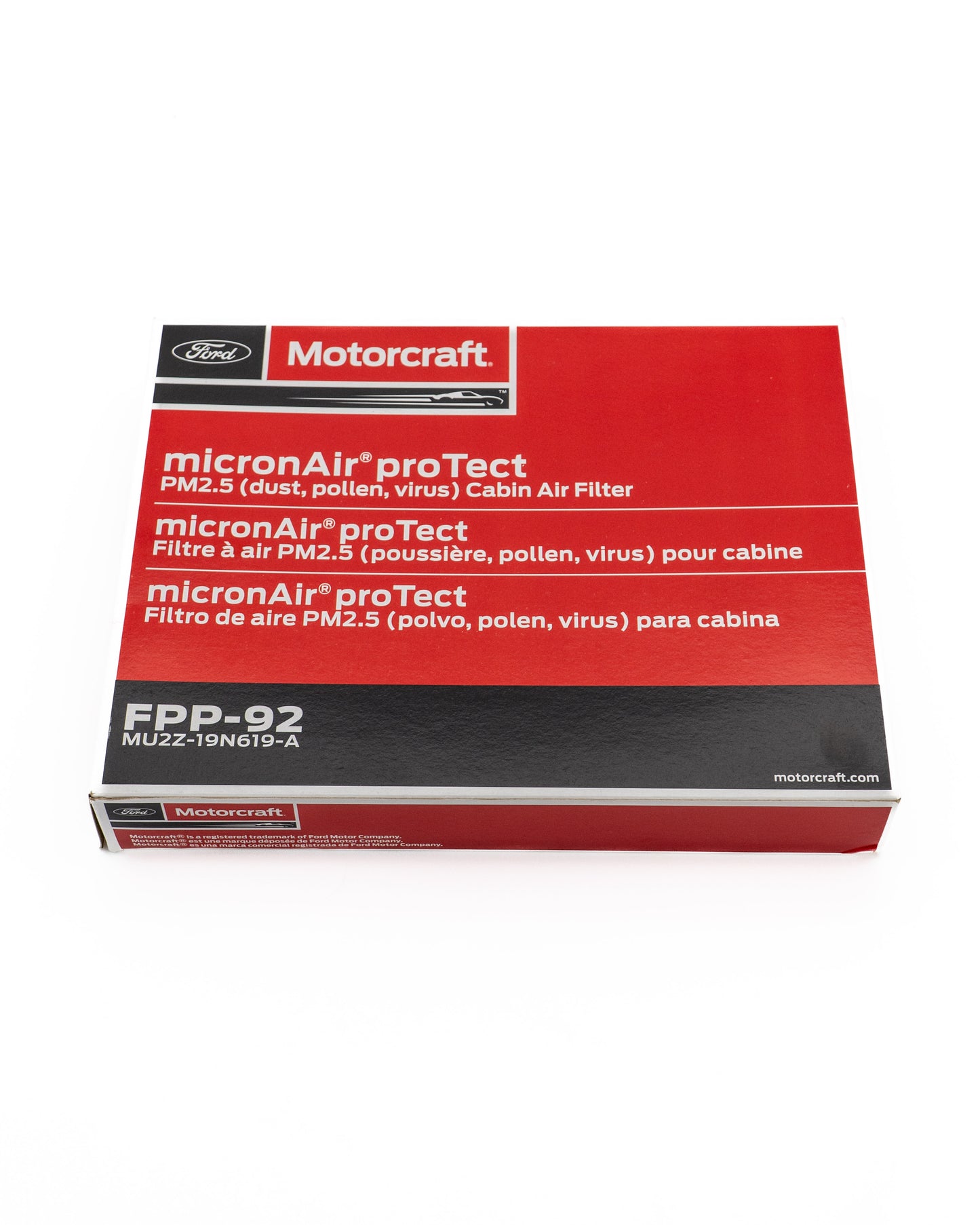 NEW OEM 15-25 Ford F150 Super Duty Premium Cabin Air, Dust, Pollen, Virus Filter Air Filter - Ford Motorcraft FPP92