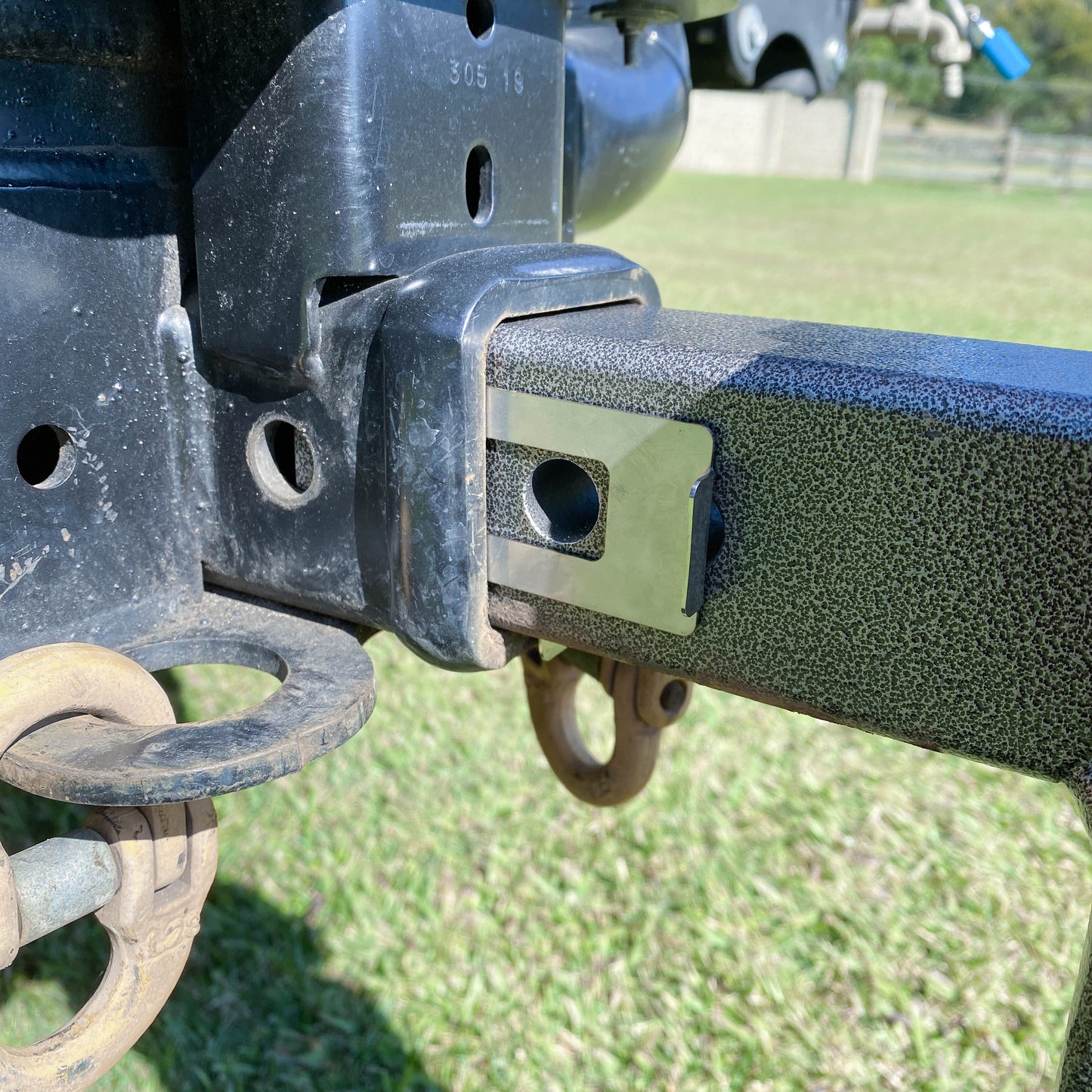 Hitch Receiver Shims x 4 (Stainless Steel)